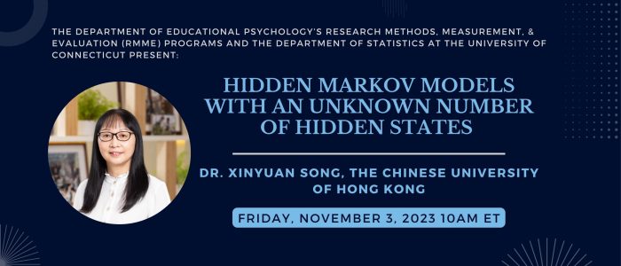 Dr. Xinyuan Song Presented an RMME/STAT Colloquium on November 3, at 10am ET