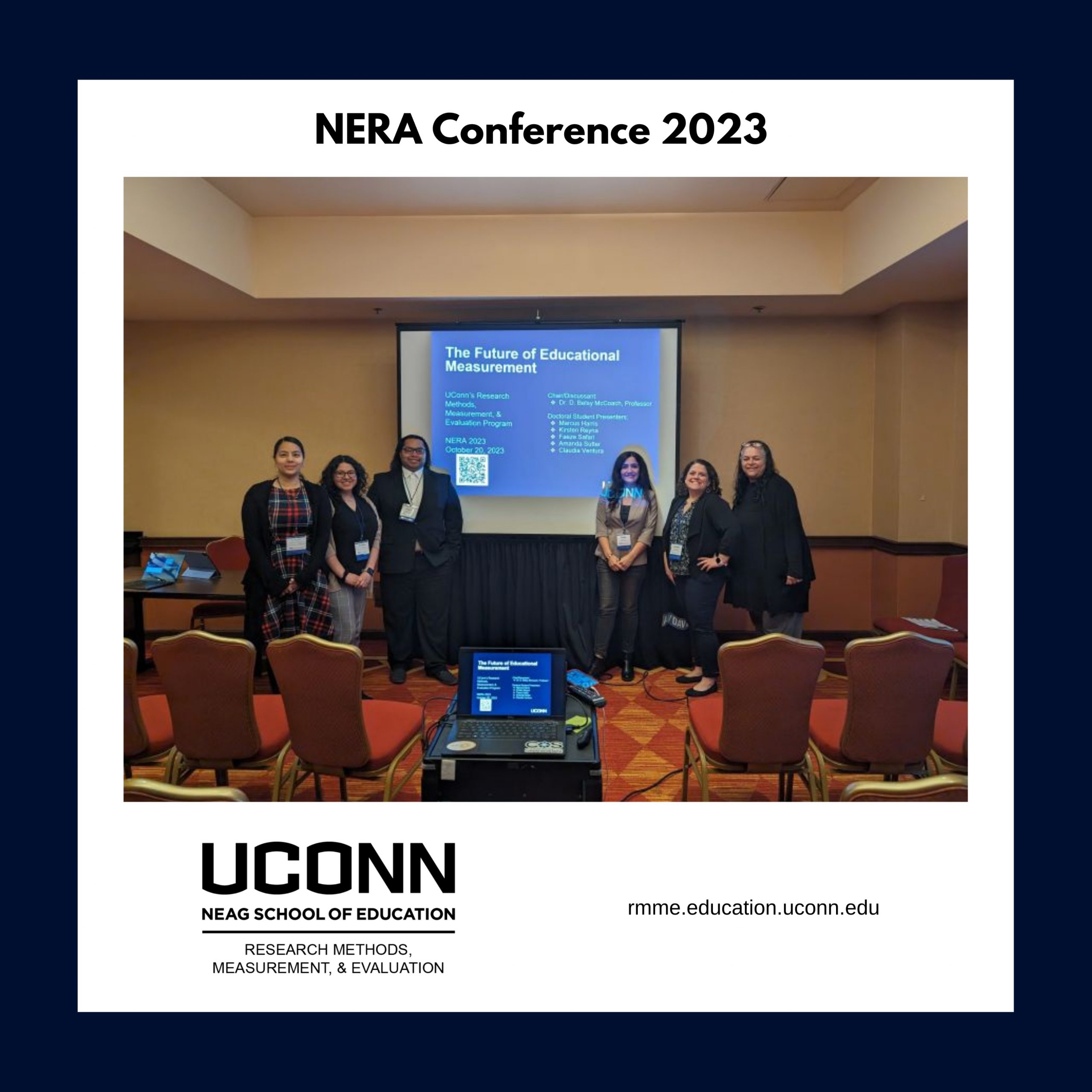 RMME Faculty and Students Present at NERA 2023