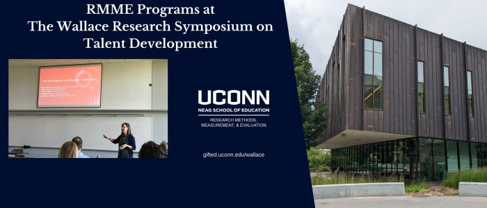 RMME Alumna, Dr. Karen Rambo-Hernandez, presents at UConn's Wallace Research Symposium on Talent Development!